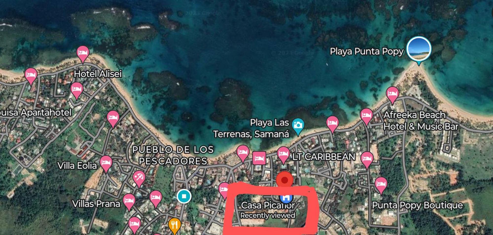 Bed and Breakfast Casa Picaflor Las Terrenas Exterior foto